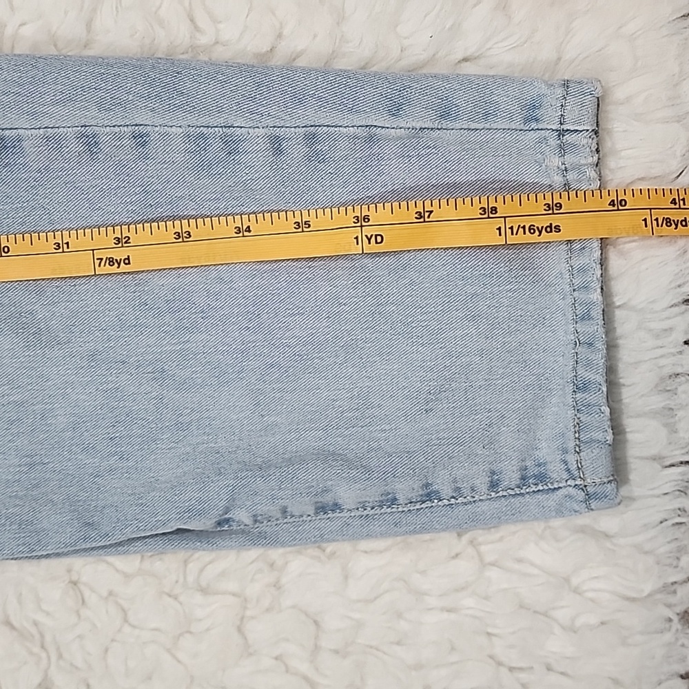 Distressed Riped High Waist Denim Jean. S - Picture 11 of 13